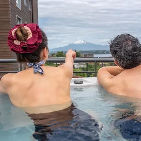 Experiencia 5 Estrellas Con Vista Al Lago Y Tinaja Puerto Varas Exterior photo