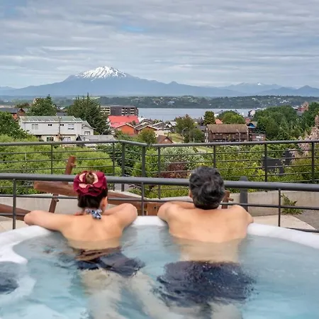 Experiencia 5 Estrellas Con Vista Al Lago Y Tinaja Puerto Varas Exterior photo