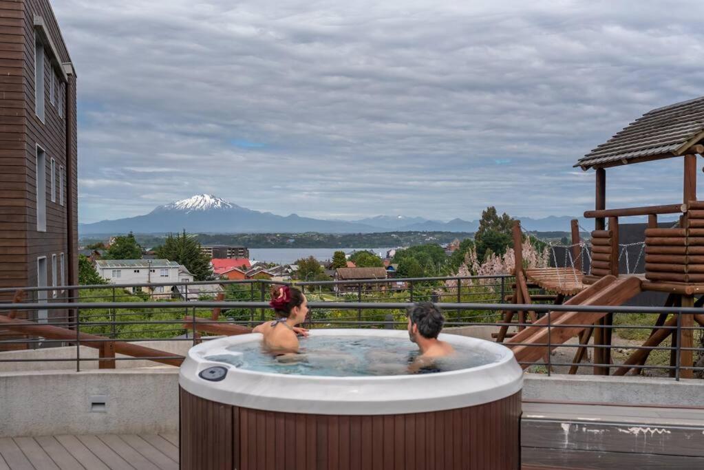 Apartment Experiencia 5 Estrellas Con Vista Al Y Tinaja Puerto Varas
